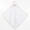 American Soft Linen Turkish Baby Hooded Bath Towel Set, 100% Cotton Soft Fluffy Baby Hooded Shower Towels - 2 of 4