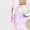 Girls' 10.5" Sequin Llama Backpack - Cat & Jack™ Pink - image 4 of 4