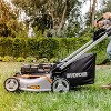 Worx Nitro WG761 80V 21" Cordless Self-Propelled Lawn Mower with Brushless Motor & Rear Wheel Drive  (4) Batteries & Charger Included - 3 of 4