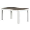Nicbex Dining Table Set for 6 Wooden Extendable Table with 12" Leaf 2 Drawers 6 Chairs for Kitchen - 4 of 4