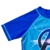 Marvel Avengers Spider-Man Hulk Black Panther Iron Man Thor Rash Guard Swim Shirt Toddler - 3 of 4