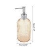Unique Bargains Elegant Soap Pump Dispenser for Bathroom 13.52oz - 4 of 4