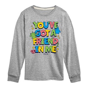 Boys' - Toy Story 4 - Youve Got A Friend In Me Long Sleeve Graphic T-Shirt - 1 of 3