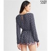 Aeropostale Womens Floral Romper Jumpsuit - 2 of 2