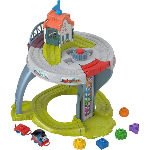 Thomas Friends My First Train Table Toddler Toy With Track Fine Motor Activities Target