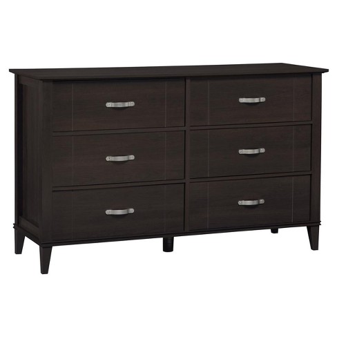 quinn 6 drawer dresser - ameriwood home : target
