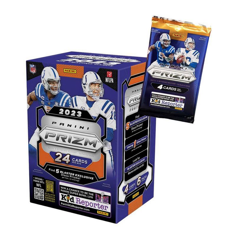 2023 Panini NFL Prizm Football Trading Card Blaster Box, 2 of 8