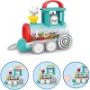 Hola Push Along Train Engine Interactive Toy for Infants and Toddlers - 2 of 4