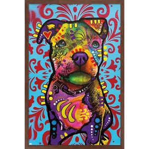 Trends International Dean Russo - Pittie Pup Framed Wall Poster Prints - 1 of 4
