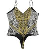 GUESS Womens Snake Print Bodysuit Jumpsuit - 2 of 2