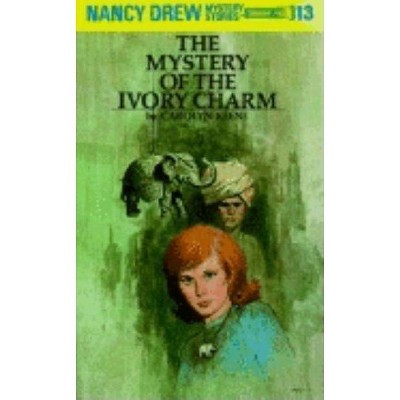 Nancy Drew 13: The Mystery of the Ivory Charm - by  Carolyn Keene (Hardcover)