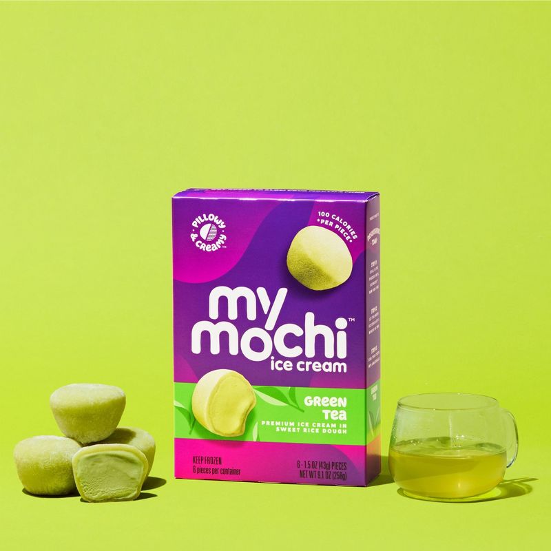 My/Mochi Matcha Green Tea Ice Cream - 6pk, 6 of 9