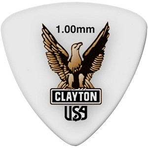 Clayton Acetal Rounded Triangle Guitar Picks - 1 of 4