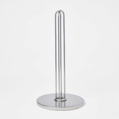 Stainless Steel Paper Towel Holder Black - Threshold™ : Target