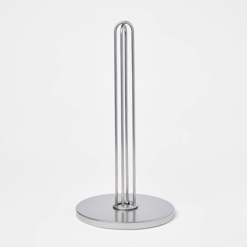 metal paper towel holder