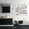 Stupell Industries Hello Sweet Cheeks with Toilet, 36" x 36" - 2 of 4