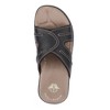 Dockers Mens Sunland Casual Slide Sandal Shoe, Black, Size 9 W - 2 of 4