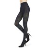 Memoi Glasgow Plaid Cotton Blend Sweater Tights - 2 of 4