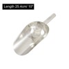 Unique Bargains Kitchen Stainless Steel Flour Shovel 10" Length Ice Cream Scoops Silver Tone 1 Pc - 2 of 4
