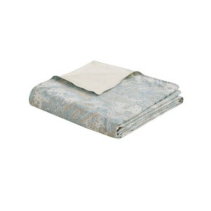 LIVN CO. 5-Piece Paisley Print Cotton Sateen Comforter Set - 1 of 4