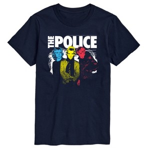 Men's - The Police - The Police Color Pop Short Sleeve Graphic T-Shirt - 1 of 4