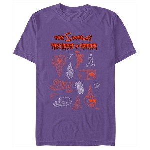Men's The Simpsons Treehouse of Horror Icons T-Shirt - 1 of 4