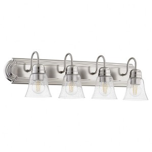 Quorum Lighting 4 - Light Vanity in  Satin Nickel - 1 of 1