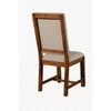 Alpine Furniture Aspen Dining Chair, 2, Natural Mahogany - 3 of 4