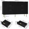 7-Drawer Dresser, Modern Wood Storage Chest of Drawers, for Living Room Bedroom - 2 of 4