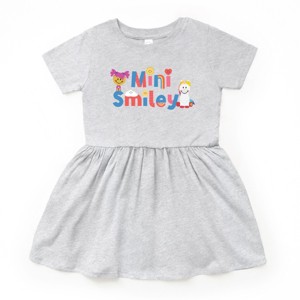 The Juniper Shop Mini Smiley Icons Unicorn Toddler Dress - 1 of 4