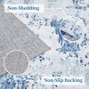Modern Abstract Rug Machine Washable Printed Rug Soft Foldable Accent Rug for Living Room Bedroom, 3x5 - 4 of 4
