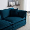 CAVINAS Comfy Deep Single Sofa, Seat Sofa Couch with 1 Toss Pillow, Upholstered Reading Armchair, Living Room Sofa Chair for Adult - 4 of 4