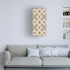 Trademark Fine Art - Alonzo Saunders  Motif on Cream XI Canvas Art - 2 of 4