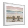 Stupell Industries Watching The Pastel Sunset Framed Print Under Glass Art - 2 of 4