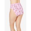 Comfort Choice Plus Size Hi-Cut Cotton Brief 5-Pack - 3 of 4