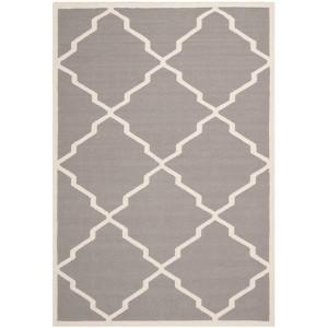 Dhurries DHU567 Hand Woven Flat Weave Indoor Rugs - Safavieh - 1 of 2