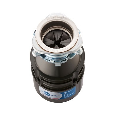 Badger Series 1/2 HP Continuous Feed Garbage Disposal in Gray Enamel