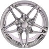 OE Wheels CV31 18 Inch Rim Fits Corvette C7 ZR1 Style 5x120.65 18x10.5 Chrome - Hollander 5927 (1) - 2 of 4