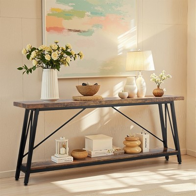 70.9" Console Table Hallway Table Entry Table Extra Long Sofa Table Behind Couch