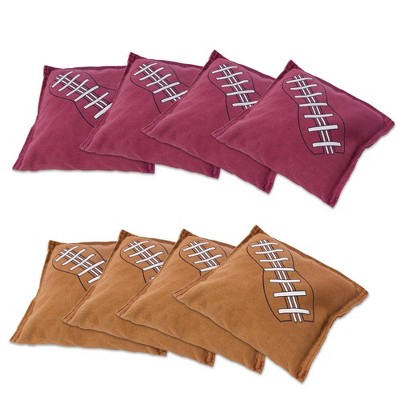 GSE Set of 8 Regulation Size Cornhole Bean Bags. Corn Hole Board Toss Game Replacement Bean Bags