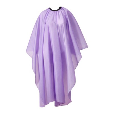 Unique Bargains Professional Hair Cutting Cape 61.42"x56.3" Purple 1 Pc