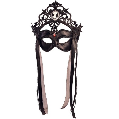 Masquerade Mask Luxurious Wall Decor Mask Silver Black