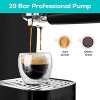CASABREWS 3700Essential Stainless Steel Compact Espresso Machine: 20-Bar, Milk Frother, Volume Control - 3 of 4