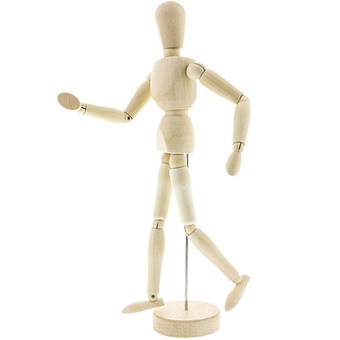 Le Juvo Drawing Mannequin 13 Wooden Human Figure Model Art Manikin Jointed Perfect For Sketching Target