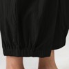 Womens Pants Loose Fit High Waist Linen Harem Cropped Wide Leg Pants - 2 of 3