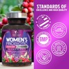 Probiotics for Women 60 Billion CFU - 16 Strains, Prebiotics & Cranberry, PH Balance, Digestive Health, Vaginal & Immune Support - 120 Capsules - 3 of 4