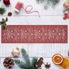 Traditional Christmas Decor Washable Area Rug Home Holiday Decor Non Slip Mat - 3 of 4