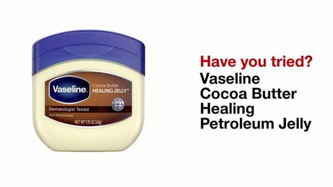 Vaseline Cocoa Butter Healing Petroleum Jelly - 1.75oz, 2 of 7, play video