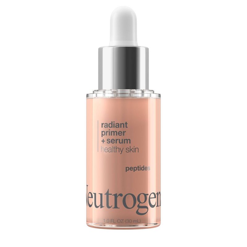 Neutrogena Healthy Skin Radiant Booster Primer &#38; Serum with Peptides &#38; Pearl Pigments, 1 of 9