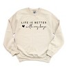 Simply Sage Market Life Is Better With My Boys Heart Sweatshirt - 2 of 4